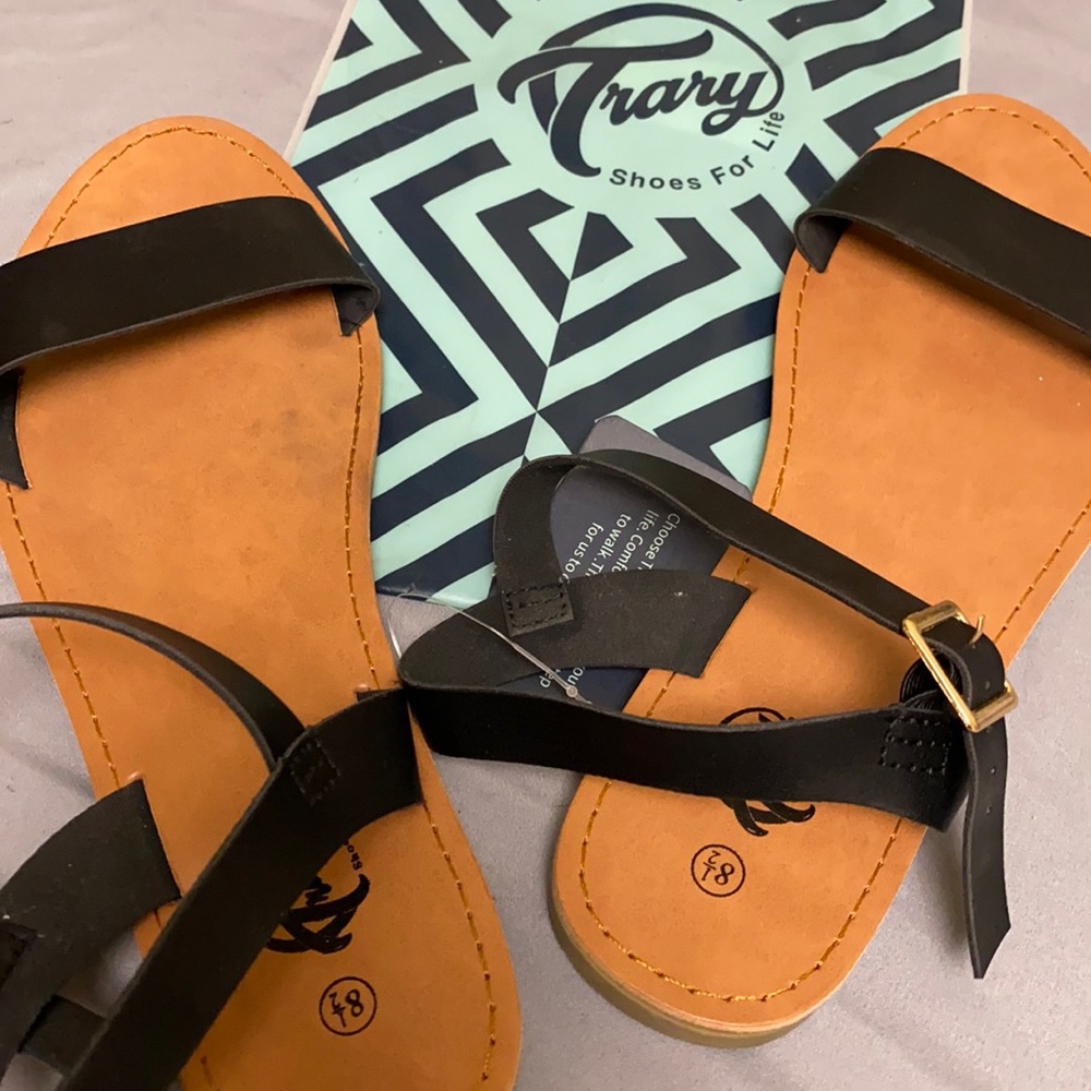 Black Sandals 2/$12
